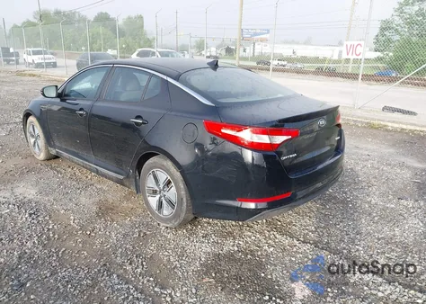 2012 Kia Optima Hybrid Ex from USA, damaged, VIN KNAGM4AD7C5010458